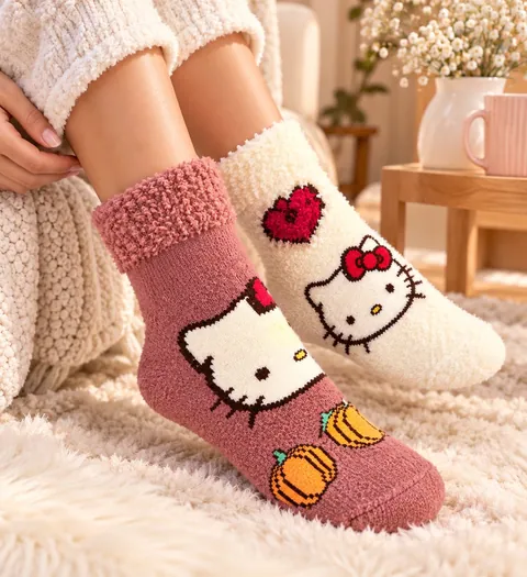 MEDIAS HELLO KITTY