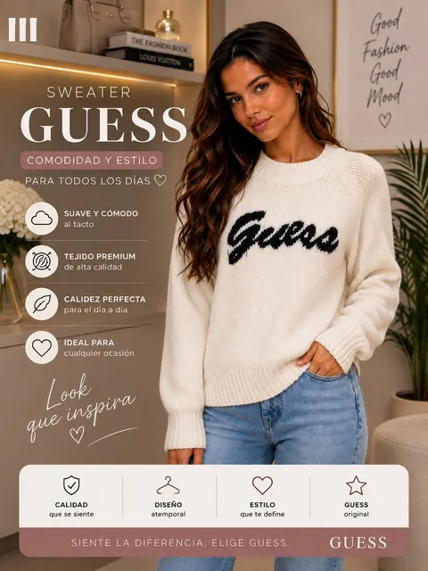 SUÉTER GUESS