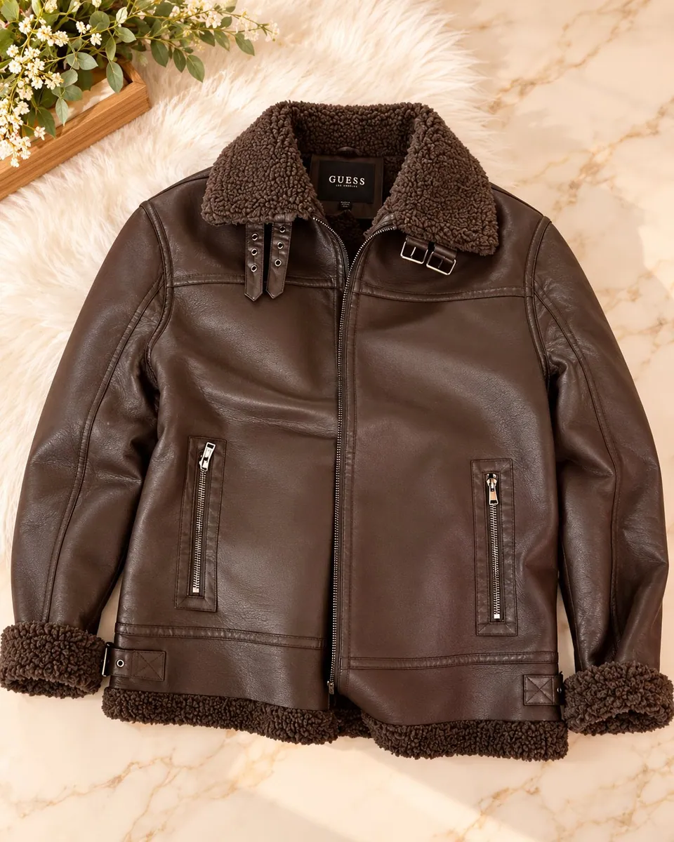 CAMPERA DE CUERO GUESS (foto 2)