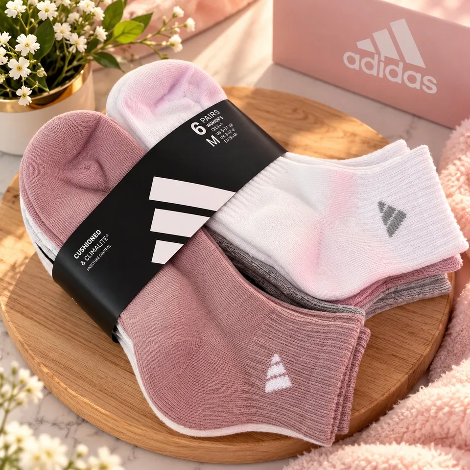 MEDIAS ADIDAS PACK X 6 (foto 2)