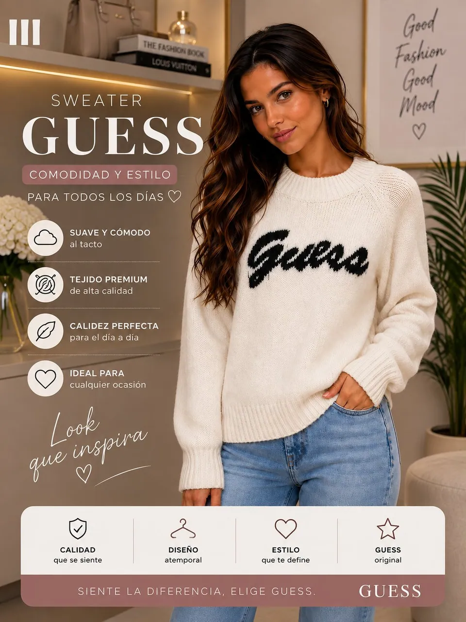 SUÉTER GUESS