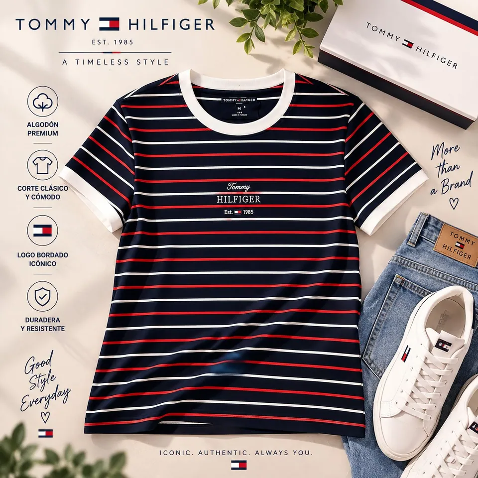 REMERA THOMMY HILFIGER (foto 2)