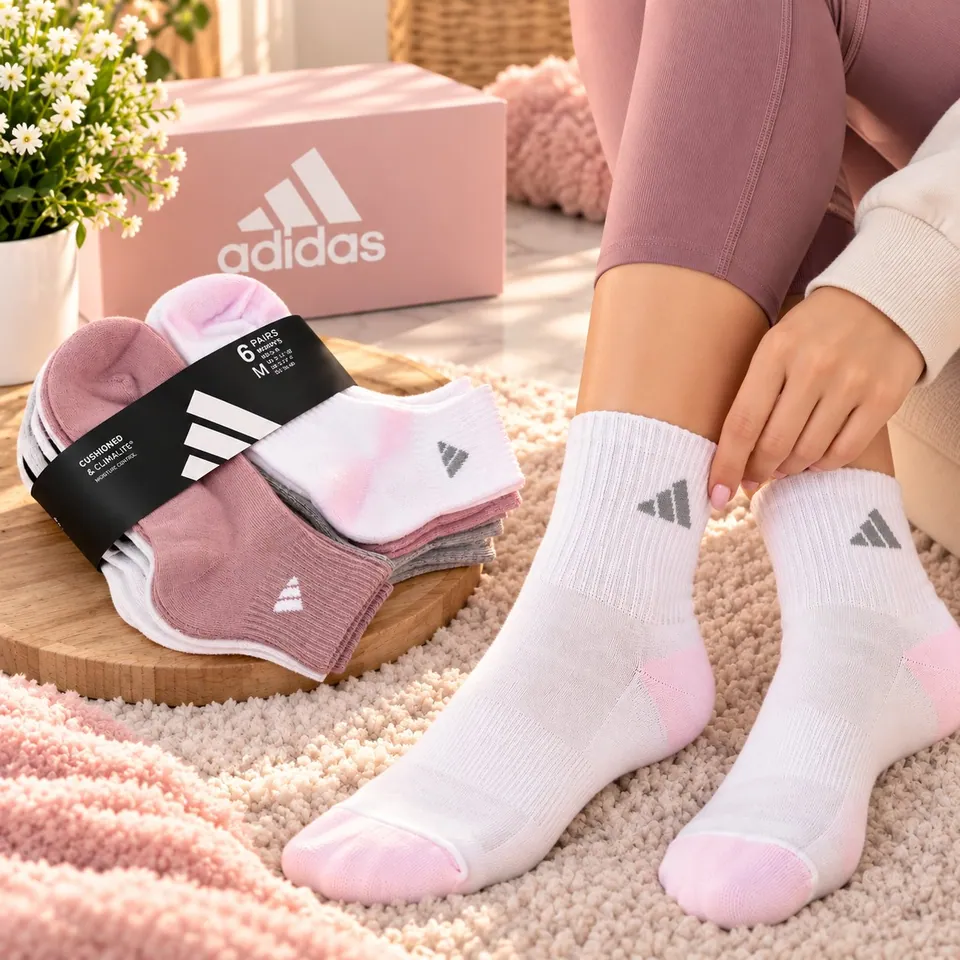 MEDIAS ADIDAS PACK X 6